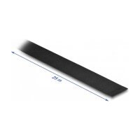 Gewebeband 25 m x 25 mm reißfest selbstklebend schwarz