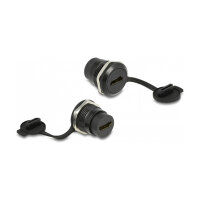 HDMI-A Einbaubuchse mit Staubschutzkappe