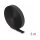 Klettband auf Rolle mit Schlaufe L 3 m x B 20 mm schwarz