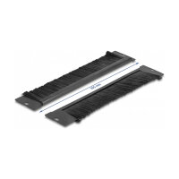 Bürstenleiste universell 350 x 55 mm schwarz