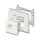 Easy 45 Schutzkontakt-Steckdose T13 Schweiz 45 x 45 mm