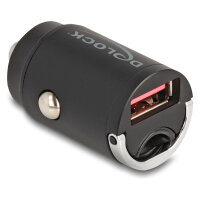 Mini Kfz Ladeadapter USB Typ-A mit 18 W