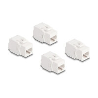 Keystone Modul RJ45 Buchse Cat.6A UTP 4 Stück