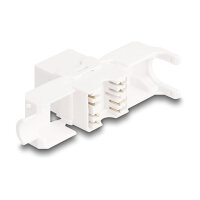 Keystone Modul RJ45 Buchse Cat.6A UTP 4 Stück