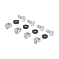 Universelles Rack Montage Set 2 Stück schwarz