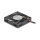 Axiallüfter 12 V DC, 60 x 60 x 10 mm schwarz