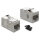 Keystone Modul Kupplung RJ45 Buchse zu RJ45 Buchse Cat.6A mit Metall Latch und Clip, geschirmt