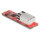 Konverter M.2 Key B+M Stecker zu 1 x RJ45 2,5 Gigabit LAN Port horizontal