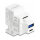 Keystone Modul mit USB Typ-A und USB Type-C™ Ladebuchse PD 20 W weiß