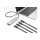 USB 10 Gbps USB Type-C™ Hub mit 4 x USB Type-C™ Buchse mit 35 cm Anschlusskabel
