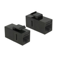 Keystone Modul RJ45 Buchse > RJ45 Buchse Cat.6 UTP...