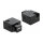 Keystone Modul mit USB Typ-A Ladebuchse 2,1 A schwarz