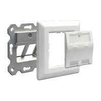 Keystone Anschlussdose 2 Port