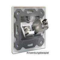 Keystone Anschlussdose 2 Port
