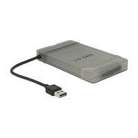 Konverter USB 5 Gbps Typ-A Stecker > 22 Pin SATA 6 Gb/s mit 2.5? Schutzhülle