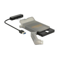Konverter USB 5 Gbps Typ-A Stecker > 22 Pin SATA 6 Gb/s mit 2.5? Schutzhülle