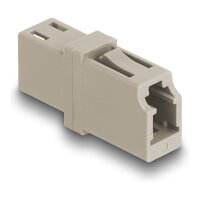 LWL Kupplung LC Simplex Buchse zu LC Simplex Buchse OM1/OM2 beige