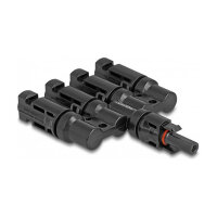 DL4 Solar Konnektor 1 x Buchse zu 4 x Stecker