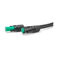 DL4 Staubschutz für Stecker und Buchse, Silikon, 2-teilig, grün 10er Set