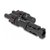DL4 Solar Konnektor 1 x Stecker zu 2 x Buchse