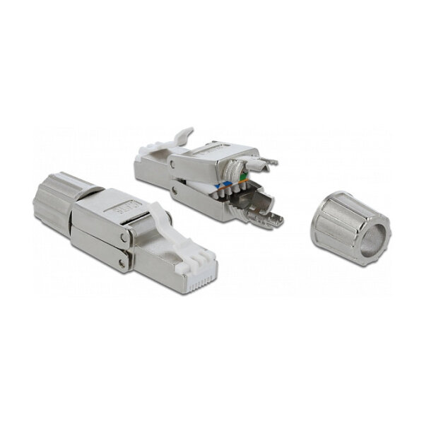 RJ45 Stecker Cat.6 STP werkzeugfrei
