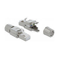 RJ45 Stecker Cat.6 STP werkzeugfrei