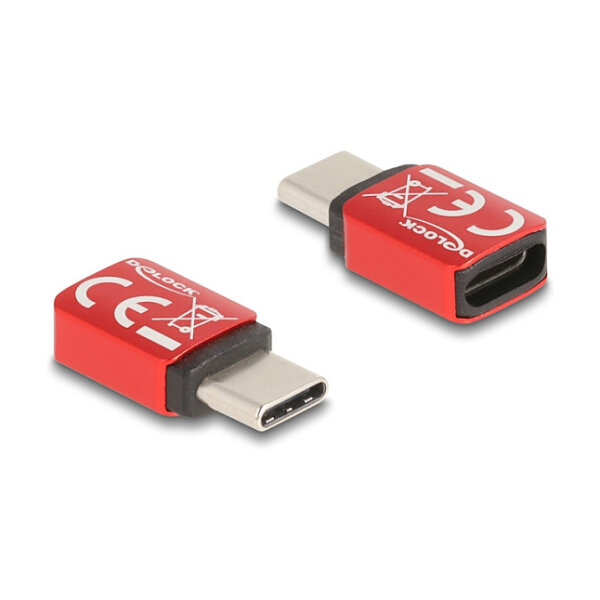 USB Datenblocker USB Type-C™ Stecker zu USB Type-C™ Buchse 240 W