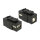 Keystone Modul USB 2.0 A Buchse > USB 2.0 B Buchse schwarz