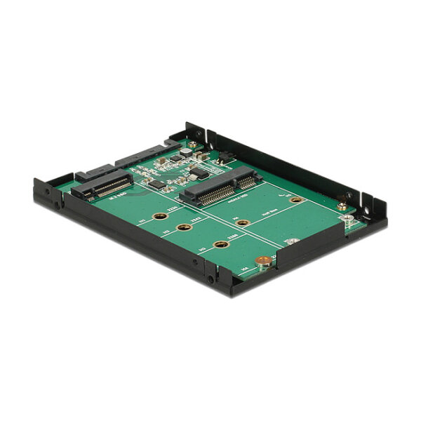 2.5? Konverter SATA 22 Pin > 1 x M.2 Key B + 1 x mSATA - 9,5 mm