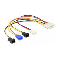 Kabel Stromversorgung Molex 4 Pin Stecker > 4 x 2 Pin...