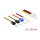 Kabel Stromversorgung Molex 4 Pin Stecker > 4 x 2 Pin Lüfter (12 V / 7 V / 5 V) 20 cm