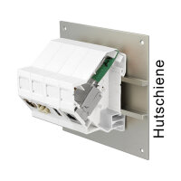 Keystone Halterung für Hutschienen 180°