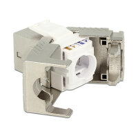 Keystone Modul RJ45 Buchse Cat.6A werkzeugfrei
