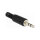 Klinkenstecker 3,5 mm 3 Pin Stereo mit Knickschutz Lötversion