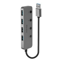 LINDY USB 3.0 Aktiv-Hub 4 Port