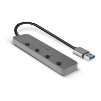 LINDY USB 3.0 Aktiv-Hub 4 Port