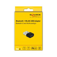 Bluetooth 4.2 und Dualband WLAN ac/a/b/g/n 433 Mbps USB Adapter