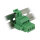 Terminalblock Set für Hutschienen 4 Pin mit Schraubverriegelung