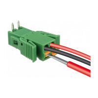 Terminalblock Set für Platine 2 Pin 3,81 mm Rastermaß horizontal