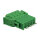 Terminalblock Set für Platine 4 Pin 3,81 mm Rastermaß vertikal
