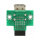USB Pfostenbuchse > 2 x USB 2.0 Typ-A Buchse - oben