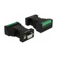 Isolator RS-232 D-Sub Buchse zu RS-422/485 Terminalblock...