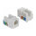 Keystone Modul RJ12 Buchse > LSA Cat.3 UTP weiß