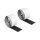 Klettband selbstklebend mit Haft- und Flauschband L 1 m x B 25 mm schwarz