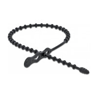 Blitzbinder wiederverwendbar L 210 x B 4,5 mm schwarz 10...
