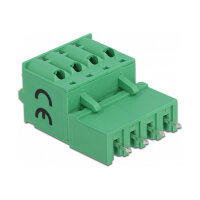 Terminalblock Set für Platine 4 Pin 5,08 mm Rastermaß vertikal