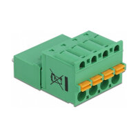 Terminalblock Set für Platine 4 Pin 5,08 mm Rastermaß vertikal