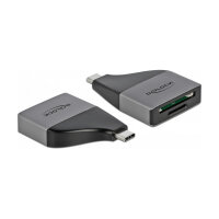 USB Type-C™ Card Reader für SD / MMC + Micro SD Speicherkarten – kompaktes Design