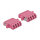 LWL Kupplung LC Quad Buchse zu LC Quad Buchse Multimode 2 Stück violett