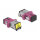 LWL Kupplung mit Laserschutzklappe SC Simplex Buchse zu SC Simplex Buchse Multimode violett